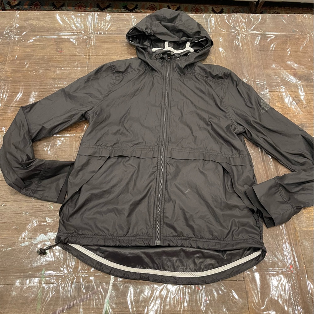 ADIDAS Women's Hooded Jacket Size S In Black